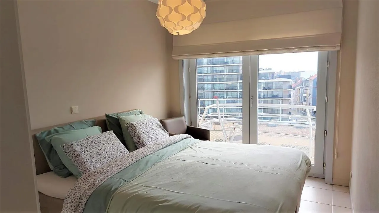 Apartmán Appartement Met Zeezicht En Verwarmd Zwembad Ostende Belgie